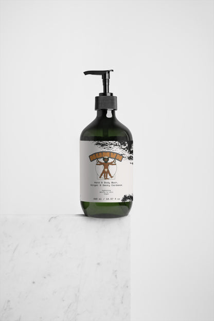 Hand Wash, Ginger & Smoky Cardamom