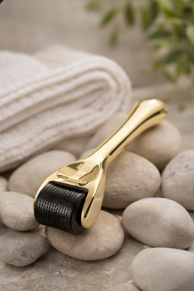 Golden Microneedle Derma Roller